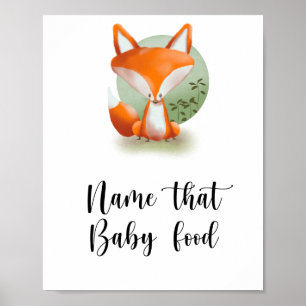 Little Fox - Raad de babyvoeding Poster