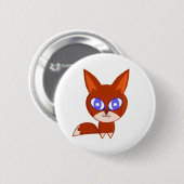 Little Fox Ronde Button 5,7 Cm (Voorkant /achterkant)