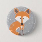 Little Fox Ronde Button 5,7 Cm (Voorkant)