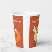 Little Fox Schattige Kleurrijke 1e Verjaardagsfees Papieren Bekers (Rechts)