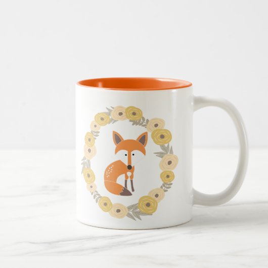Little Fox Tweekleurige Koffiemok (Rechts)