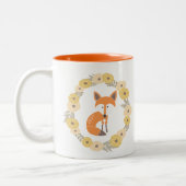 Little Fox Tweekleurige Koffiemok (Links)