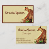 Little Fox Visitekaartje (Voorkant / Achterkant)