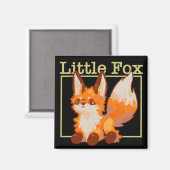 Little Fox, vosje Magneet (Voorkant / Achterkant)