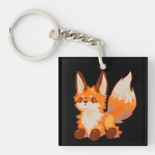 Little Fox, vosje Sleutelhanger (Voorkant)