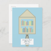 Little Free Library Custom Briefkaart (Voorkant / Achterkant)