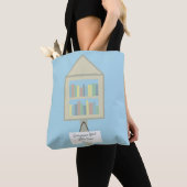 Little Free Library Personalized Canvas tas (Dichtbij)