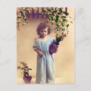 Little French Girl Briefkaart