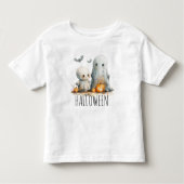 Little Frights beroemd gemaakt door Skeleton & Gho Kinder Shirts (Voorkant)