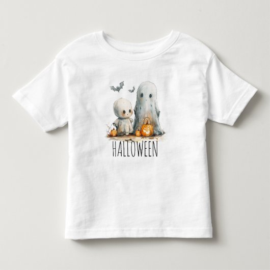 Little Frights beroemd gemaakt door Skeleton & Gho Kinder Shirts (Voorkant)