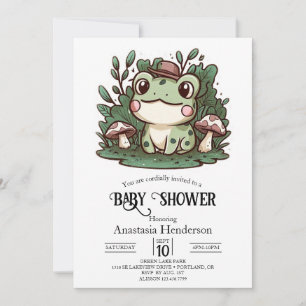  Little Frog Baby shower Kaart