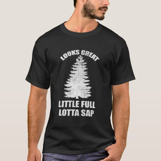 Little Full Lotta Sap Vacation Santa T-shirt (Voorkant)