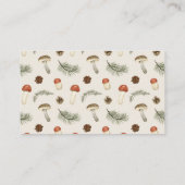 Little Fun Guy Mushroom Bee Baby Boek Verzoek Informatiekaartje (Achterkant)