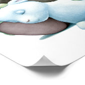 Little G the Baby Rhino and Lamb Nursery Print (Hoek)