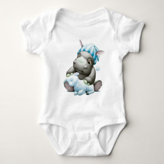 Little G the Baby Rhino Baby Onsie Romper