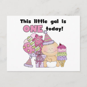 Little Gal is een Tshirts en geschenken Briefkaart