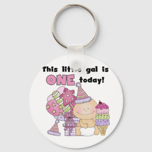 Little Gal is een Tshirts en geschenken Sleutelhanger