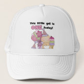 Little Gal is een Tshirts en geschenken Trucker Pet (Voorkant)
