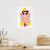 Little Ganesha Poster (Keuken)
