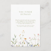 Little Garden Wedding Enclosure Kaart (Voorkant)