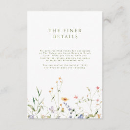 Little Garden Wedding Enclosure Kaart