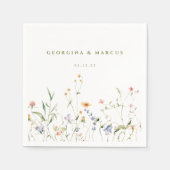 Little Garden Wedding Servet (Voorkant)