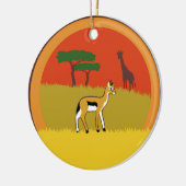 Little Gazelle Keramisch Ornament (Links)
