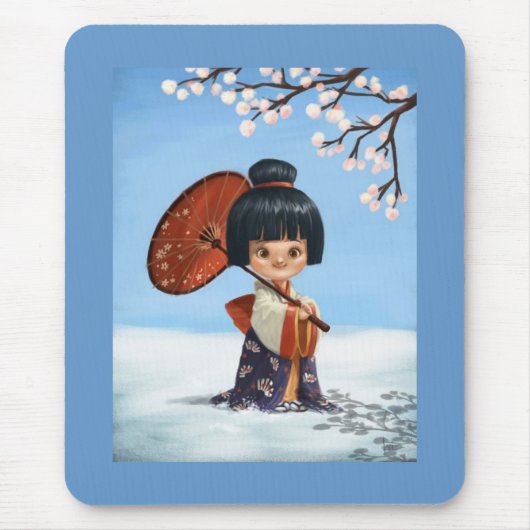Little Geisha Mousepad Muismat (Voorkant)