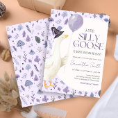 Little Gekke Goose Baby shower Kaart