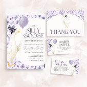 Little Gekke Goose Baby shower Kaart