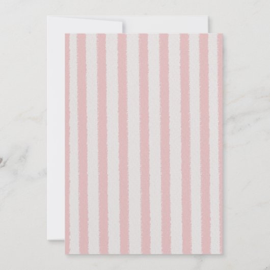 Little Gekke Goose Daisy Girl 1st Birthday Bedankkaart (Achterkant)