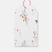 Little Gekke Goose Geslachtsneutraal Baby shower Cadeaulabel (Achterkant)