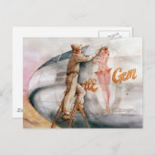 "Little Gem" Nose Art Briefkaart (Voorkant / Achterkant)