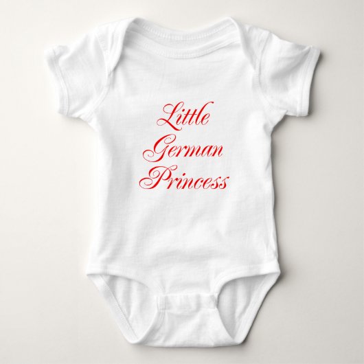 Little German Princess Romper (Voorkant)