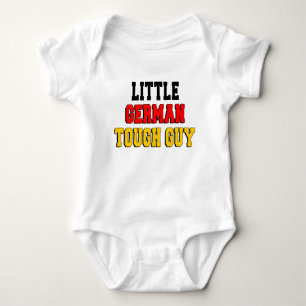 Little German Tough Guy Romper