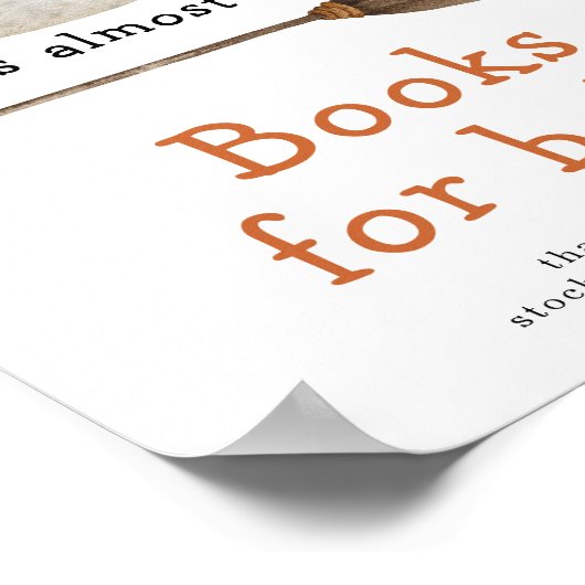 Little ghost - Boeken voor baby Poster (Hoek)