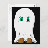 Little Ghost Briefkaart (Voorkant / Achterkant)
