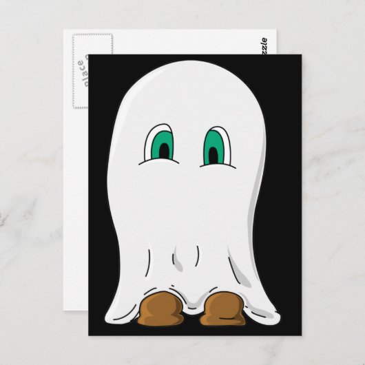Little Ghost Briefkaart (Voorkant / Achterkant)