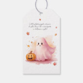 Little Ghost Gift Labels Cadeaulabel (Achterkant)