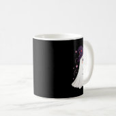 Little Ghost Ice Coffee Spooky Seizoen Schattige G Koffiemok (Voorkant rechts)