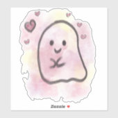 Little ghost is in love sticker (Vel)