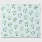 Little ghost king  cadeaupapier (Vlak)