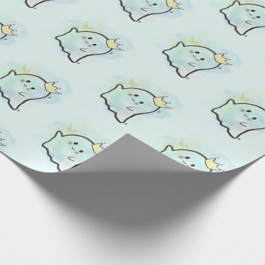 Little ghost king  cadeaupapier (Hoek)