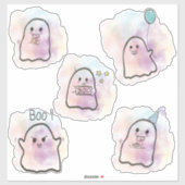 Little ghost party 2 separate  sticker (Vel)