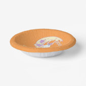 Little Ghost Spooky One Boy Halloween 1e Verjaarda Papieren Kommen (Gebogen)