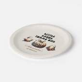 Little Ghoul eerste verjaardag Papieren Bordje (Gekanteld)