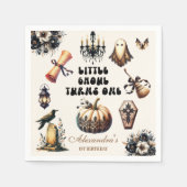 Little Ghoul eerste verjaardag Servet (Voorkant)