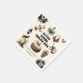 Little Ghoul eerste verjaardag Servet (Hoek)