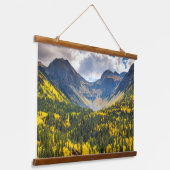 Little Giant & Kendall Peak, Silverton, Colorado Hangend Wandkleed (Gebogen)