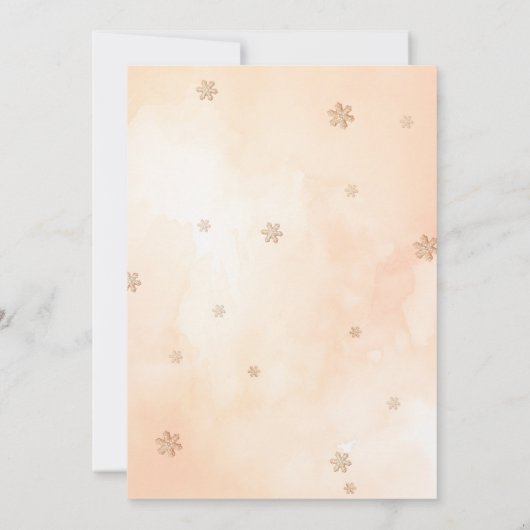 Little Gingerbread 3rd Birthday Christmas Kaart (Achterkant)